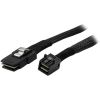 STARTECH .com Mini-SAS/Mini-SAS HD Data Transfer Cable for SATA Controller, Backplane - 1.01 m - Shielding - 1 Pack