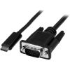 STARTECH .com USB/VGA Video Cable for Projector, Monitor, Workstation, Video Device, Chromebook, MacBook, TV - 1 m - 1 Pack
