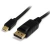 STARTECH .com DisplayPort/Mini DisplayPort A/V Cable for Audio/Video Device, Notebook, TV, Monitor, Projector - 1.83 m - 1 Pack