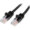 STARTECH .com Category 5e Network Cable for Network Device, Switch, Hub, Workstation, Patch Panel - 50 cm - 1 Pack