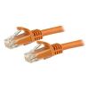 STARTECH .com Category 6 Network Cable for Network Device, Patch Panel, Hub, Server, Switch - 50 cm - 1 Pack