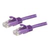 STARTECH .com Category 6 Network Cable for Network Device, Patch Panel, Hub, Server, Switch - 50 cm - 1 Pack