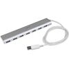 STARTECH .com USB Hub - USB - External - Silver, White