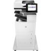 HP LaserJet M633z Laser Multifunction Printer - Monochrome - Plain Paper Print - Floor Standing