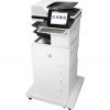 HP LaserJet M633z Laser Multifunction Printer - Monochrome - Plain Paper Print - Floor Standing LeftMaximum