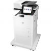 HP LaserJet M632fht Laser Multifunction Printer - Monochrome - Plain Paper Print - Desktop LeftMaximum