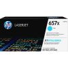 HP 657X Original Toner Cartridge - Cyan