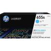 HP 655A Original Toner Cartridge - Cyan