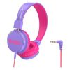 VERBATIM Urban Sound Wired Stereo Headphone - Over-the-head - Circumaural - Purple, Pink
