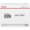 CANON 039 Original Toner Cartridge - Black