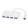 STARTECH .com USB Hub - USB Type C - External - White