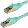 STARTECH .com Category 6a Network Cable for Network Device, Notebook, Docking Station, Desktop Computer - 2 m - Shielding