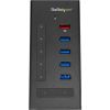 STARTECH .com USB Hub - USB 3.0 - External - Black