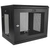 STARTECH .com 9U429.26 mm Deep Wall Mountable Rack Cabinet for Server, LAN Switch, Patch Panel - Black