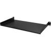 STARTECH .com 1U High x 482.60 mm Wide Rack-mountable Rack Shelf for Server, A/V Equipment - Black