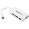 STARTECH .com USB Hub - USB Type C - External - White