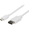 STARTECH .com DisplayPort/USB Video Cable for Video Device, Monitor, Workstation, Projector, MacBook, Chromebook, Notebook, Ultrabook, TV - 1 m - 1 Pack