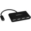 STARTECH .com USB Hub - USB Type C - External - Black