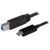 STARTECH .com USB Data Transfer Cable for PC, Portable Hard Drive, Docking Station - 1 m - Shielding - 1 Pack