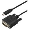 STARTECH .com DVI/USB Video Cable for Chromebook, Projector, Monitor, Video Device, MacBook, Workstation - 3 m - 1 Pack