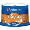 Verbatim DVD Recordable Media - DVD-R - 16x - 4.70 GB - 50 Pack Spindle