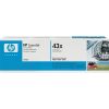 HP 43X Toner Cartridge - Black