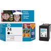 HP 74 Ink Cartridge - Black