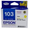 Epson DURABrite No. 103 Ink Cartridge - Yellow