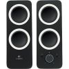 LOGITECH Z200 2.0 Speaker System - 10 W RMS - Midnight Black