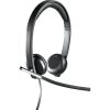 LOGITECH H650e Wired Stereo Headset - Over-the-head - Supra-aural