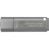 Kingston DataTraveler Locker+ G3 32 GB USB 3.0 Flash Drive - Silver - 1 Pack