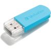 Verbatim Store 'n' Go Mini 16 GB USB 2.0 Flash Drive - Caribbean Blue - 1 Pack