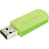 Verbatim Store 'n' Go Mini 64 GB USB 2.0 Flash Drive - Eucalyptus Green - 1 Pack