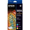 Epson DURABrite Ultra 252XL Ink Cartridge - Black, Cyan, Magenta, Yellow