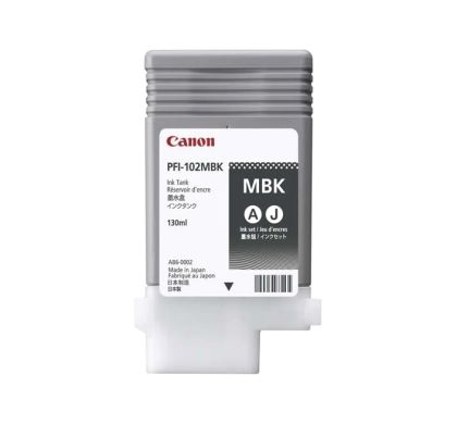 Canon PFI-102MBK Ink Cartridge - Matte Black