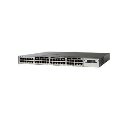 CISCO Catalyst 3750X-48P-L 48 Ports Manageable Ethernet Switch