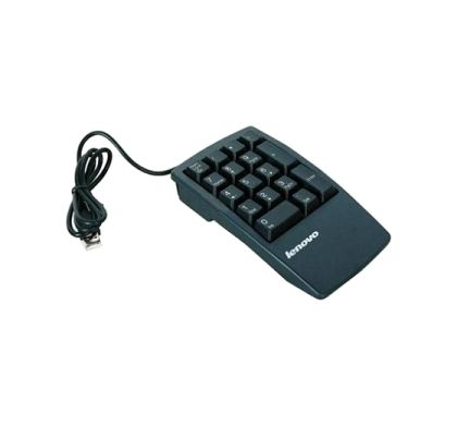 Lenovo 33L3225 Keypad - Cable Connectivity - Black