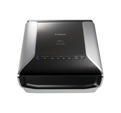 CANON CS9000F; CCD Scanner; 9600x9600 optical dpi; White LED Scanning; 48 bit; FARE Level 3 software; Film Front