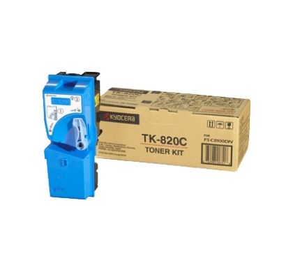 Kyocera TK-820C Toner Cartridge - Cyan