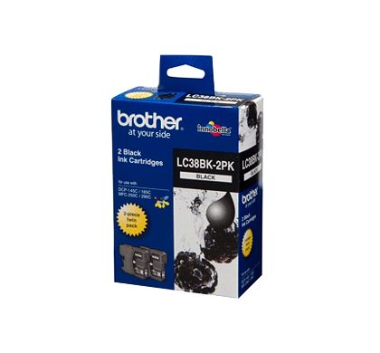 BROTHER LC-38BK Ink Cartridge - Black