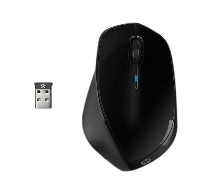 HP X4500 Mouse - Laser - Wireless - Black