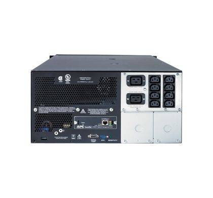 APC Smart-UPS SUA5000RMI5U Line-interactive UPS - 5000 VA/4000 W - 5U Tower Rear