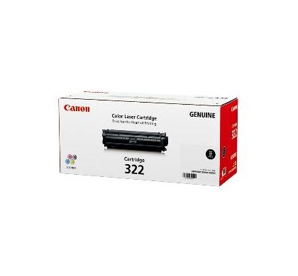 Canon 322BK Toner Cartridge - Black