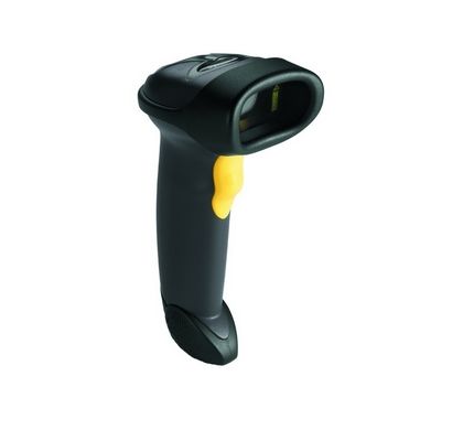 ZEBRA Symbol LS2208 Handheld Barcode Scanner - Cable Connectivity - Black Right