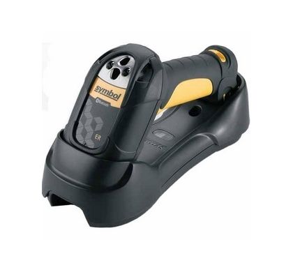 ZEBRA Symbol LS3578-FZ Handheld Barcode Scanner - Wireless Connectivity - Black, Yellow Left