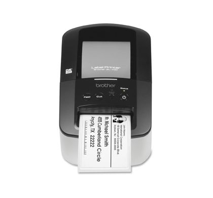 Brother QL-700 Direct Thermal Printer - Monochrome - Desktop - Label Print Front