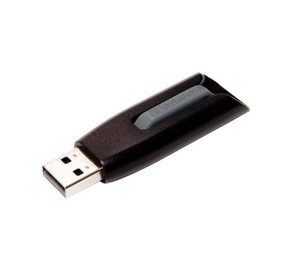 Verbatim Store 'n' Go V3 8 GB USB 3.0 Flash Drive - Grey - 1 Pack Left