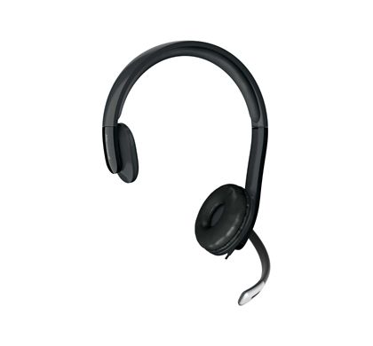 Microsoft LifeChat LX-4000 Wired Mono Headset - Over-the-head - Semi-open Left