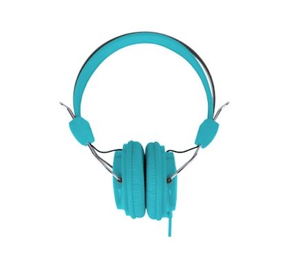 LASER Wired Stereo Headphone - Over-the-head - Ear-cup - Blue Front