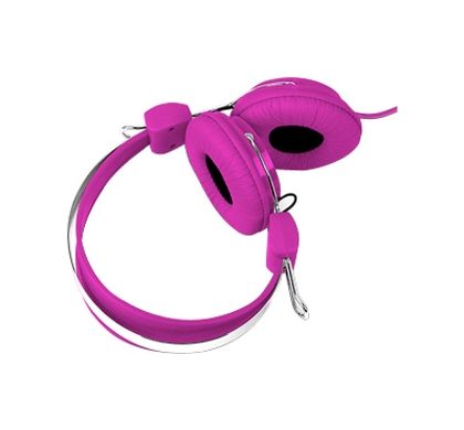 LASER Wired Stereo Headphone - Over-the-head - Ear-cup - Pink Top